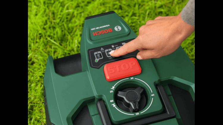გაზონის საკრეჭი რობოტი Bosch Visimow 18V-200 1х5.0 Ah