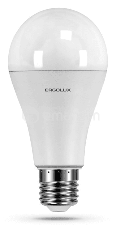 შუქდიოდური ნათურა Ergolux LED-A65-25W-E27-3K 3000K 25W E27