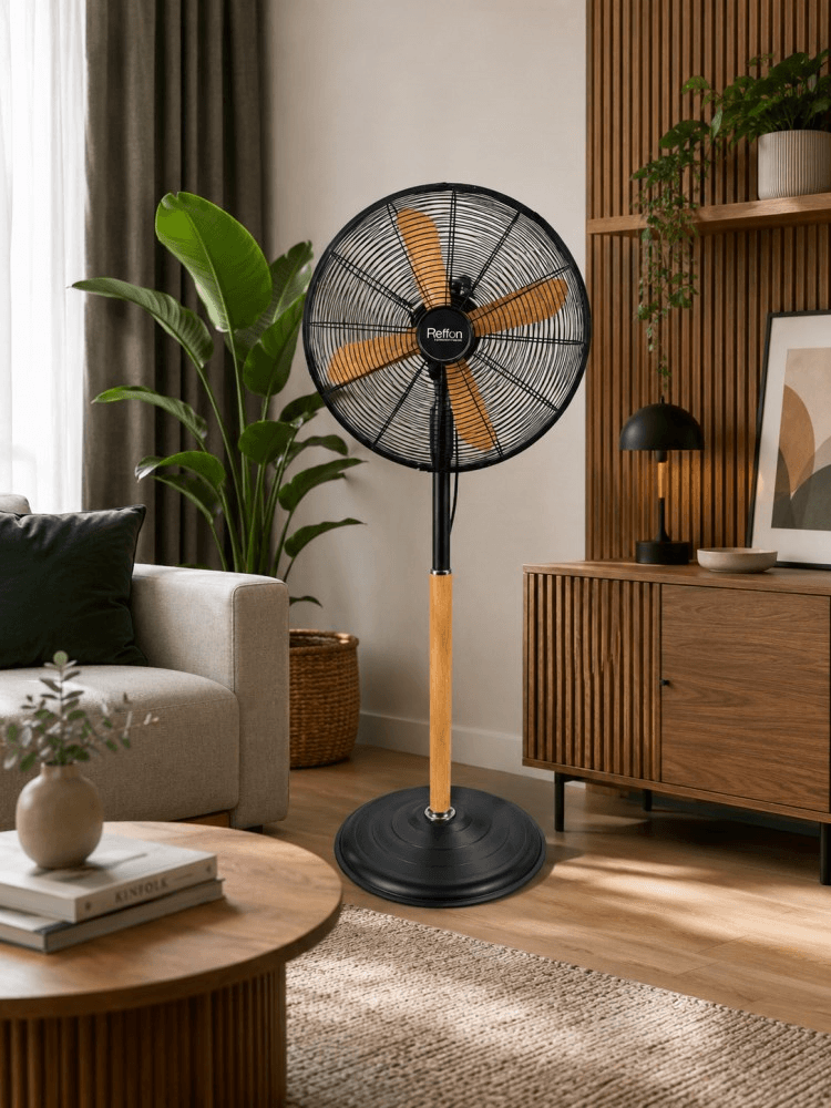 ვენტილატორი Reffon FS-40M 40W ხის შავი