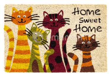 ფეხსაგები Hamat 147 Ruco Print Home cats 40x60 სმ