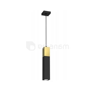 საკიდი Luminex 4138 Tulum gold 1 GU10 8W შავი ოქროსფერი