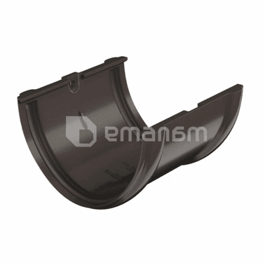 ღარის შემაერთებელი Technonicol 125/82 PVC მუქი ყავისფერი
