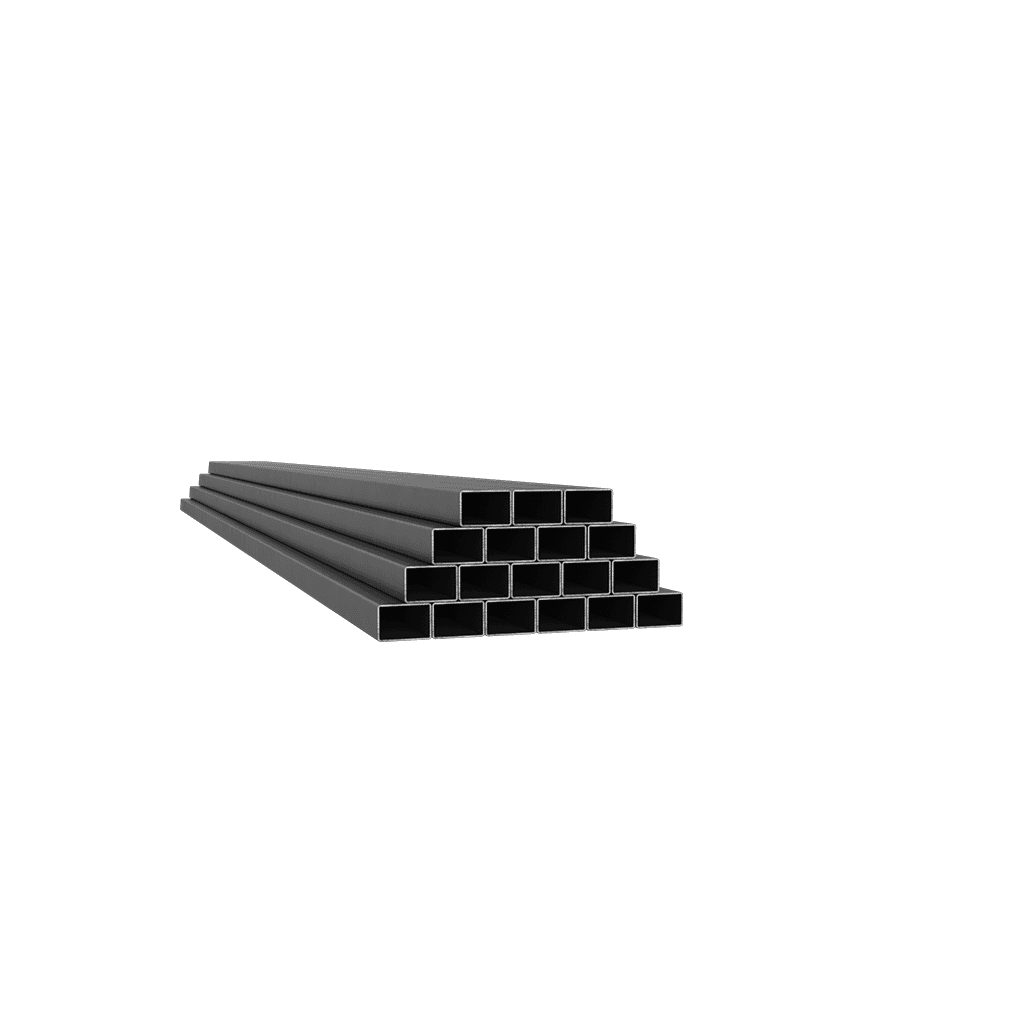 ლითონის მართკუთხა მილი 40X80X2.00 მმ NOVA