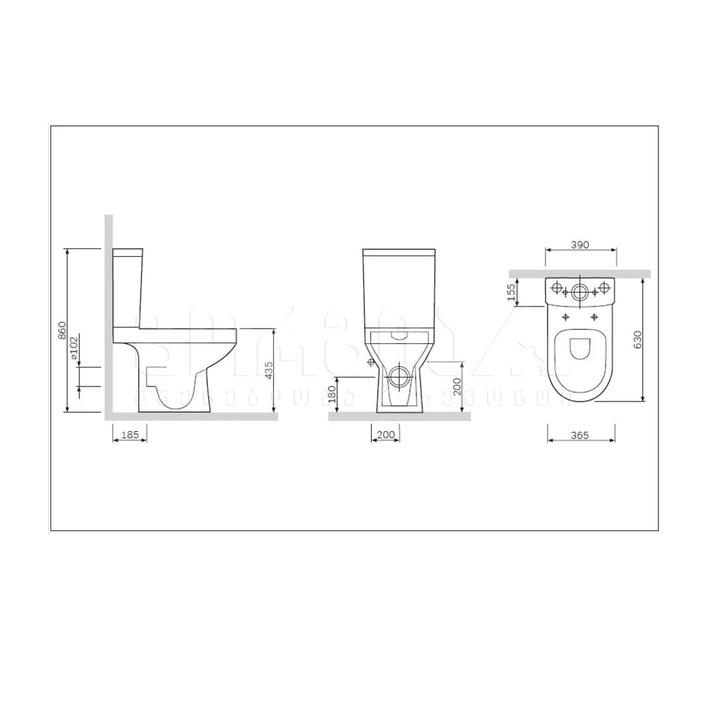 უნიტაზი კომპლექტი C708600SC Spirit FlashClean