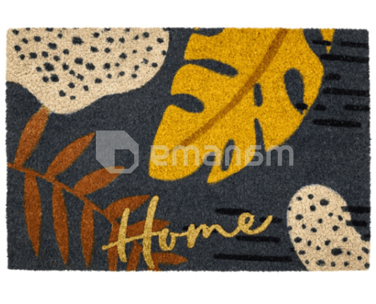 ფეხსაგები Hamat BV Ruco Glitter Home Leaves 40x60 სმ