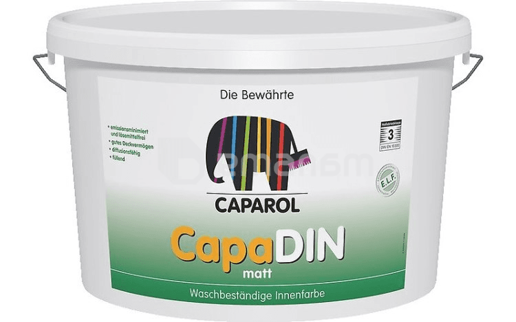 ინტერიერის  საღებავი Caparol Capadin 15 ლ