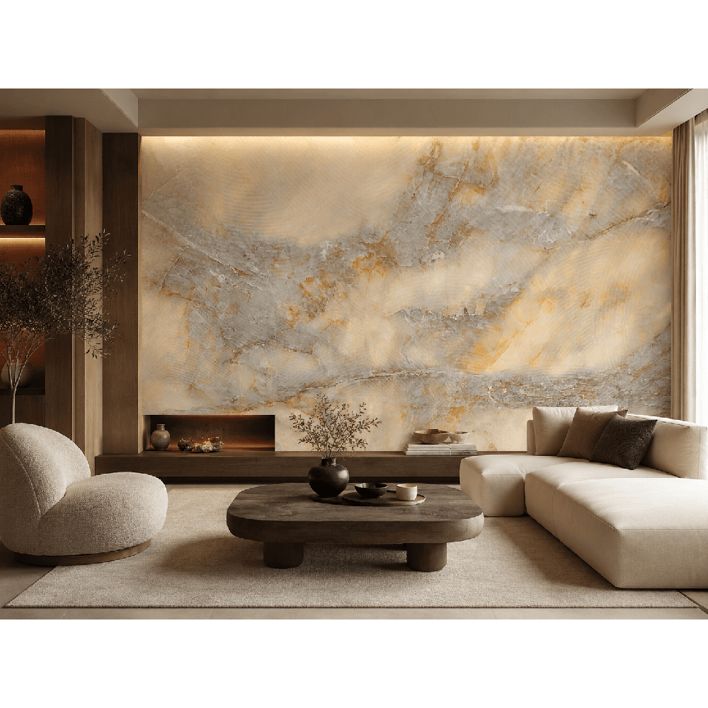 კერამოგრანიტი Ceroq RENITE LIGHT HIGH GLOSSY 60x120 სმ ნატურალური