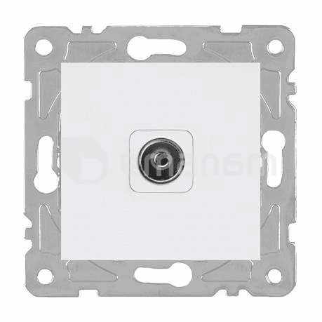 როზეტი TDM TV QUAD თეთრი