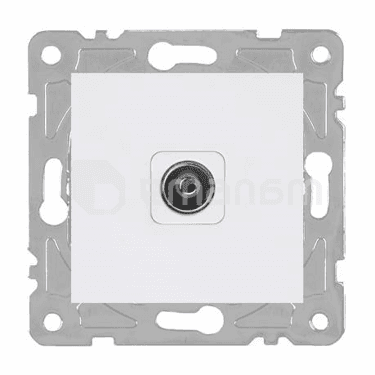 როზეტი TDM TV QUAD თეთრი