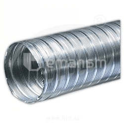 მილი ალუმინის მოქნილი Domovent Aluvent М Ø125x3m