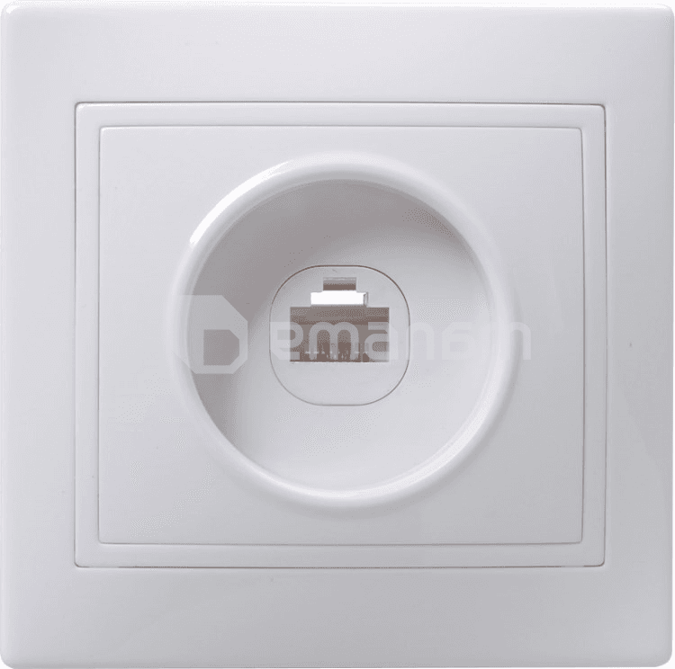 როზეტი IEK ETK10-K01-DM 1 თეთრი