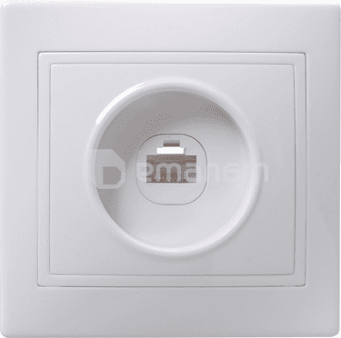 როზეტი IEK ETK10-K01-DM 1 თეთრი