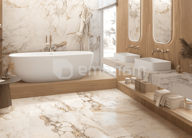 კერამოგრანიტი Halcon Ceramicas P BARNABY WHIT AGD MAT 9,5R PRI 100X100სმ
