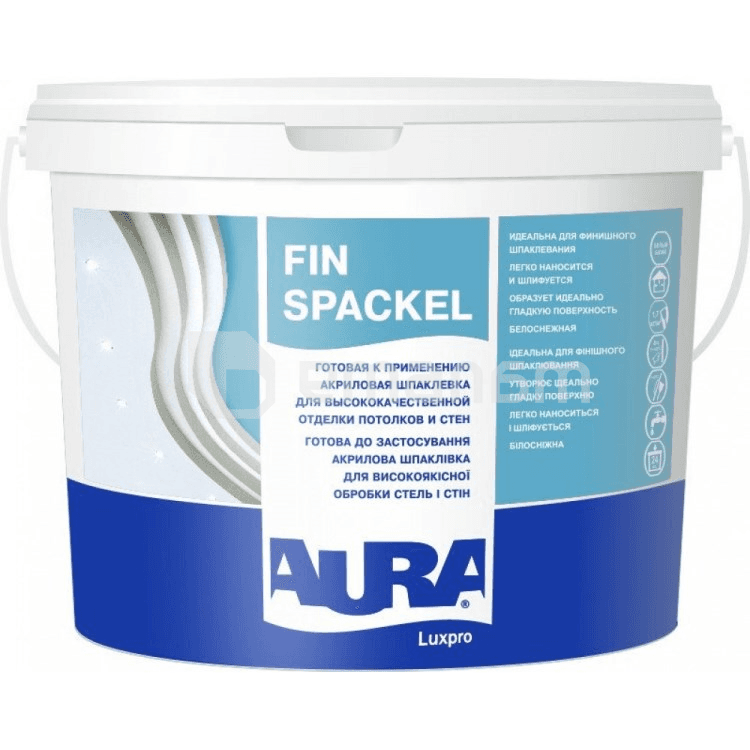 მზა ფითხი Eskaro Aura Luxpro Fin Spackel 1.2 კგ