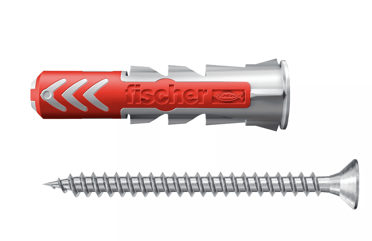 დუბელი DUOPOWER 8x40 S | ჭანჭიკით (50 ცალი)