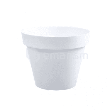 ქოთანი პლასტმასის EDA Plastiques POT TOSCANE 20 X 17სმ 3ლ