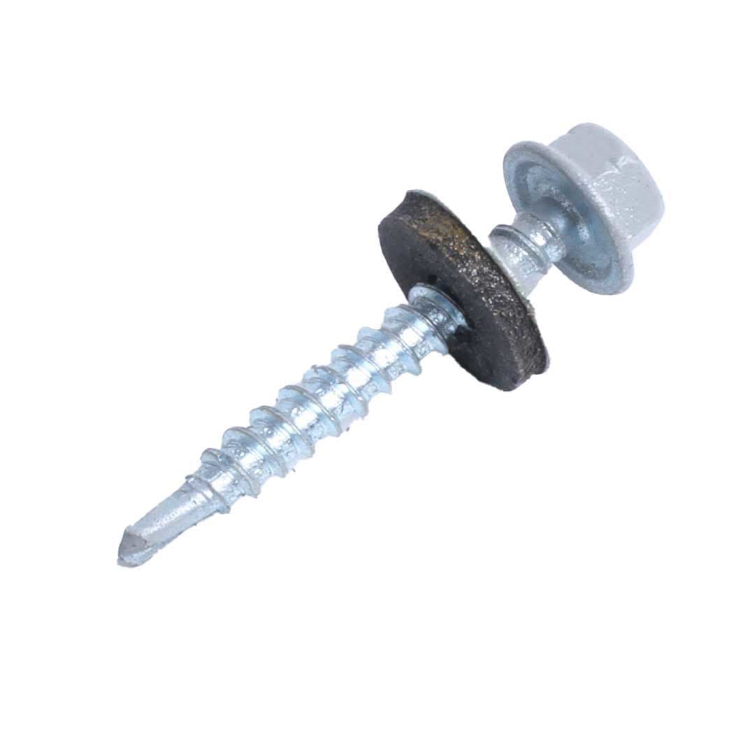 თვითმჭრელი ხრახნი ხისთვის 4.8X35 RAL 9006