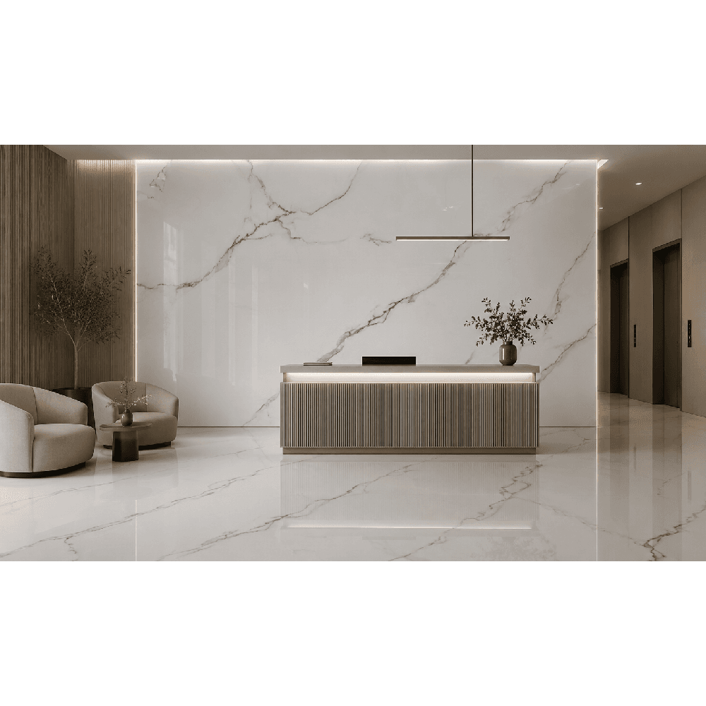 კერამოგრანიტი Ceroq ANDES GREY POLISHED 60x120 სმ ნაცრისფერი