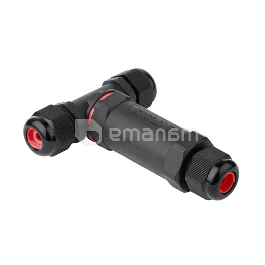 კონექტორი საკაბელო EKF PLC-UAC-CB3T FREETOOLS T- ფორმის 3PIN კლემნიკი IP68