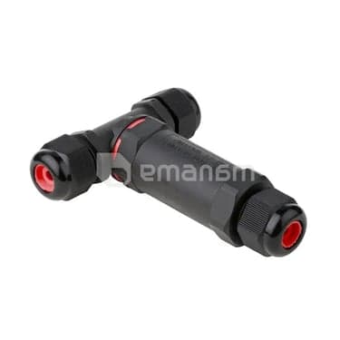კონექტორი საკაბელო EKF PLC-UAC-CB3T FREETOOLS T- ფორმის 3PIN კლემნიკი IP68