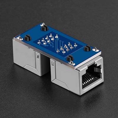 ქსელის კაბელის გადასაბმელი UGREEN NW114 (20390), Rj45 Ethernet Connector, Black