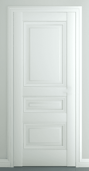 კარის ბლოკი Zadoor MDF Ampir B3 35х800х2150 მმ თეთრი მქრქალი