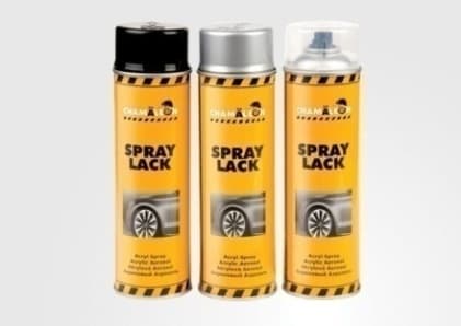 Chamaleon აკრილის სპრეი შავი მატოვი 0.5L Acrylic aerosol BLACK matte
