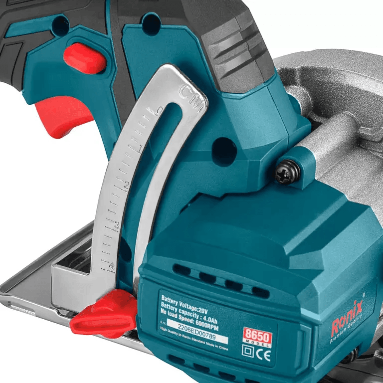 უნახშირო უსადენო ცირკულარული ხერხი Ronix-8650 20V