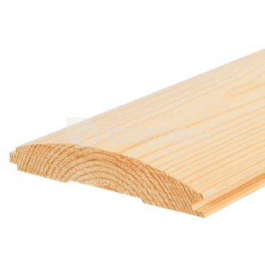 ბლოკჰაუსი ერთიანი წიწვი Angara-Forest სორტი AB 20x96x3000 მმ