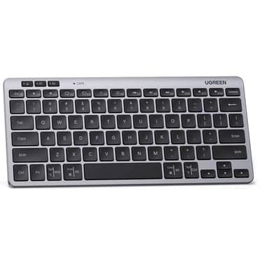 კლავიატურა UGREEN K551 (75049) Multi-mode, Wireless, Bluetooth, USB, Keyboard, Silver/Black
