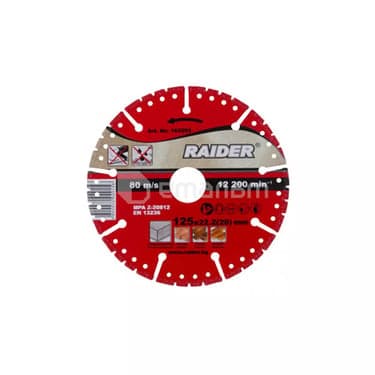 ალმასის დისკი Raider Universal RD-DD24 125 მმ