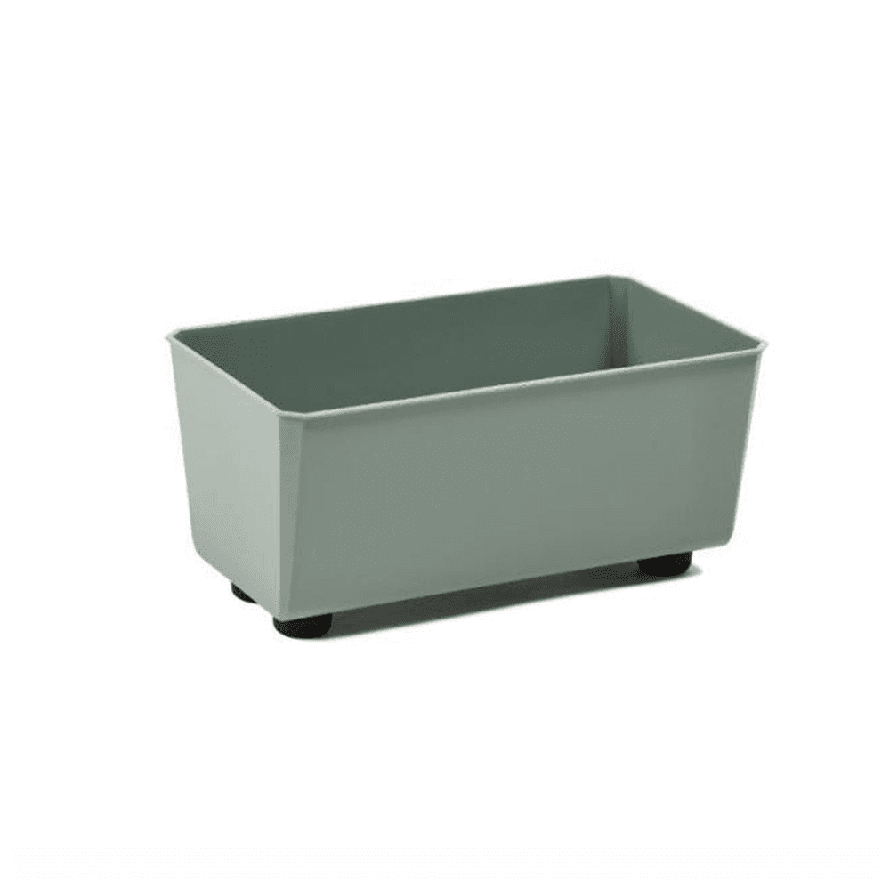 ქოთანი ყვავილის Lamela SAGA 285x170 recycled box - grey-green 4,2L