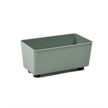 ქოთანი ყვავილის Lamela SAGA 285x170 recycled box - grey-green 4,2L