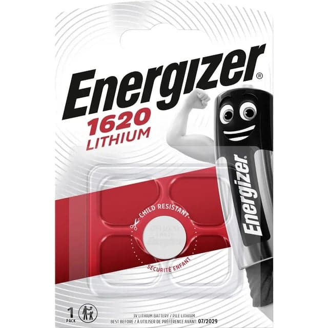 ელემენტი ლითიუმის Energizer CR1620 ზომა 1ც