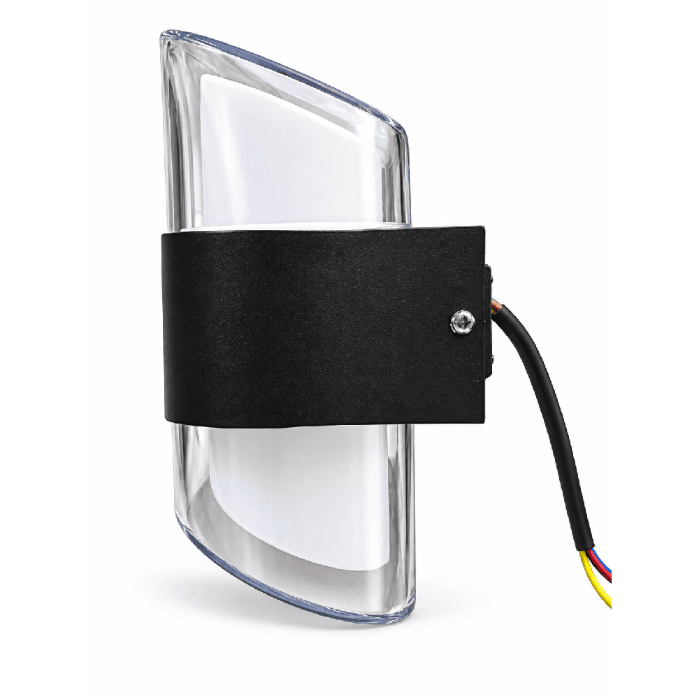 ბაღის კედლის LED სანათი AIMON TPLED-01 12 W IP65 3000 K შავი