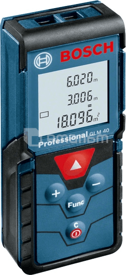 ლაზერული მანძილის საზომი Bosch GLM 40 Professional (0601072900)