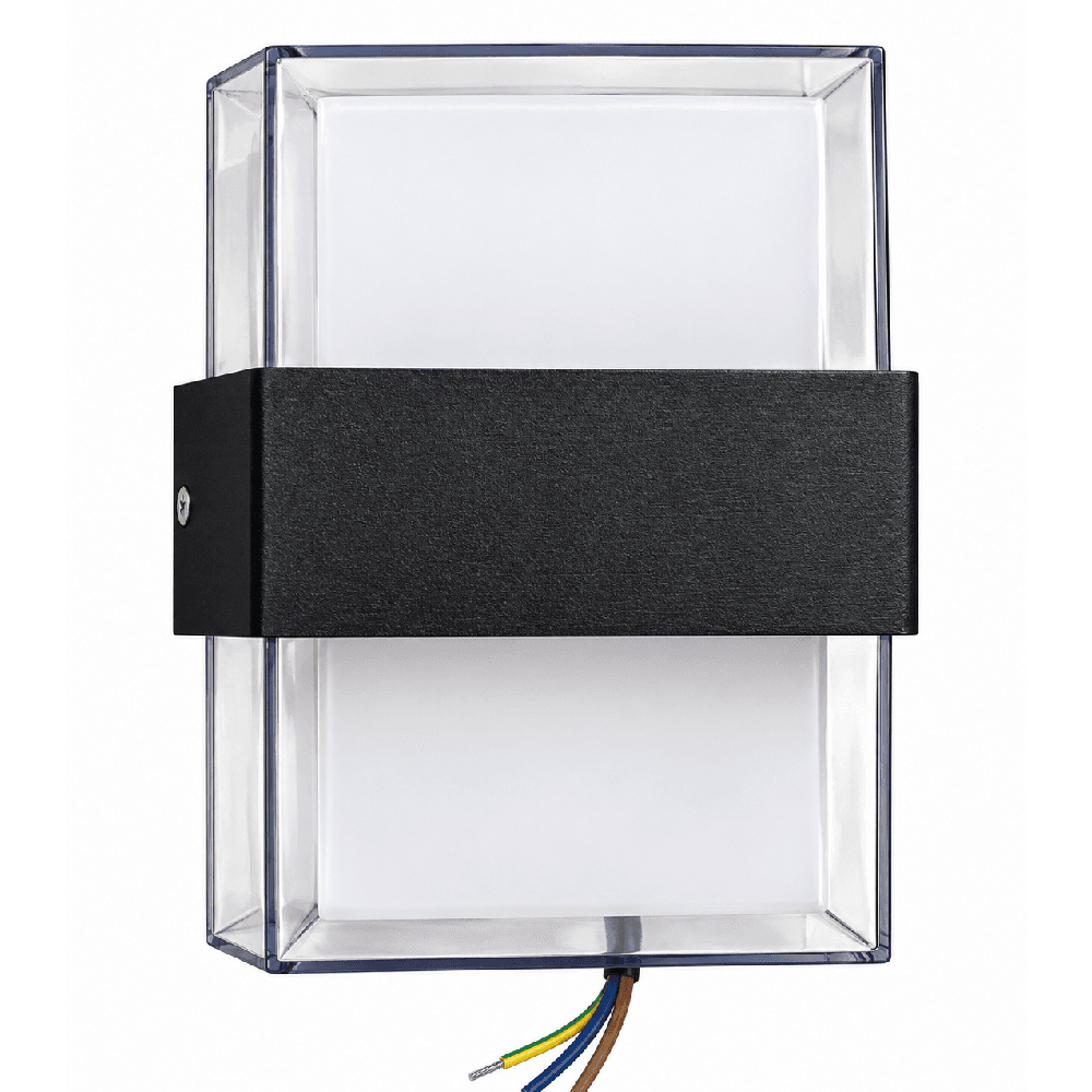 ბაღის კედლის LED სანათი AIMON TPLED-09 12 W IP65 3000 K შავი