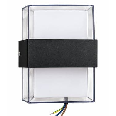 ბაღის კედლის LED სანათი AIMON TPLED-09 12 W IP65 3000 K შავი
