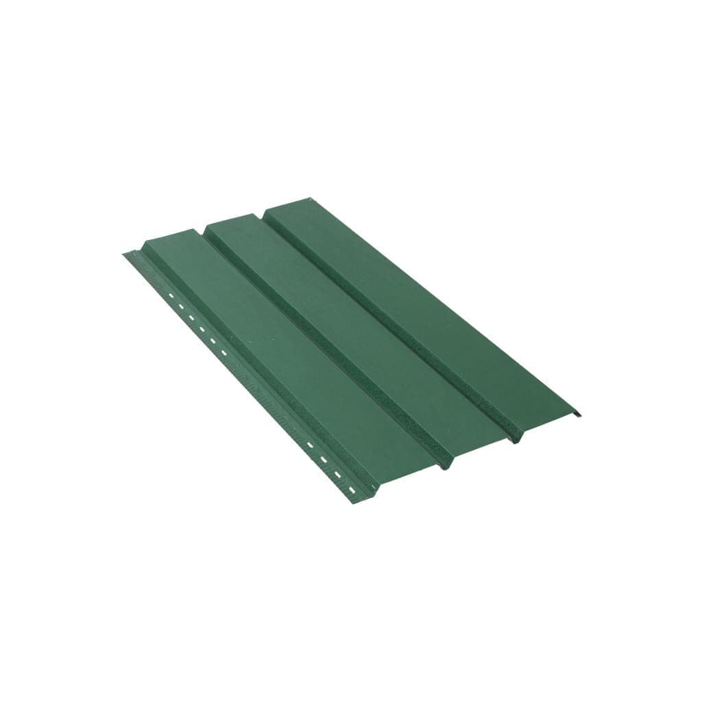 84-იანი ფერადი თუნუქის საიდინგი 0.40X345 ხაოიანი RAL 6005 NOVA