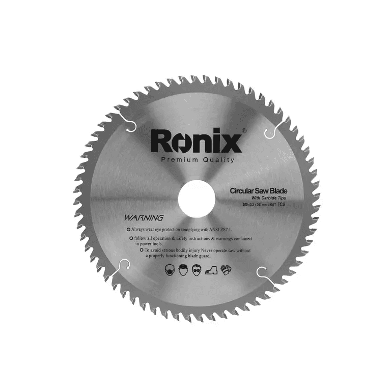 ცირკულარული ხერხის დისკი TCG 64T Ronix RH-5107, 200მმ