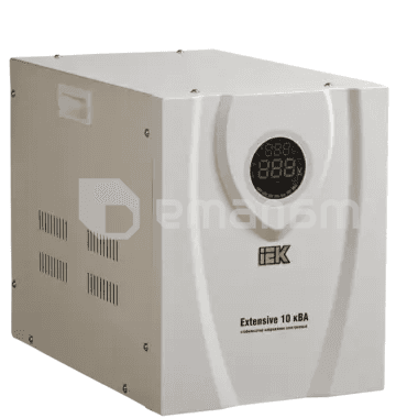 ძაბვის სტაბილიზატორი  რუხი IEK Extensive 10kW