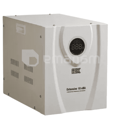 ძაბვის სტაბილიზატორი  რუხი IEK Extensive 10kW