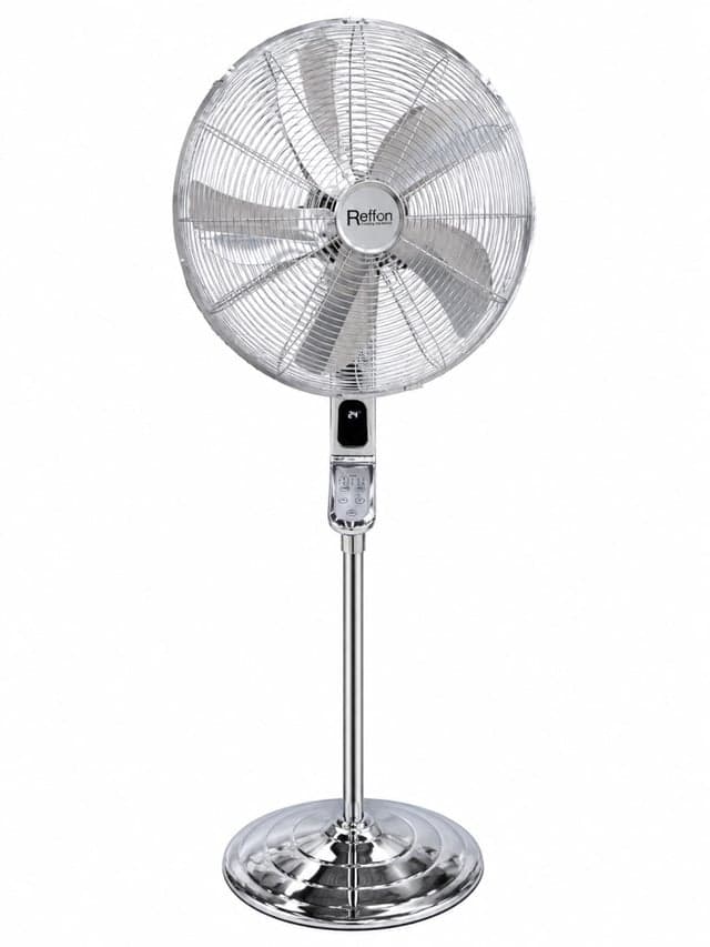 ვენტილატორი Reffon PS-40RM3-BCR-Cr 50W ქრომი პულტით