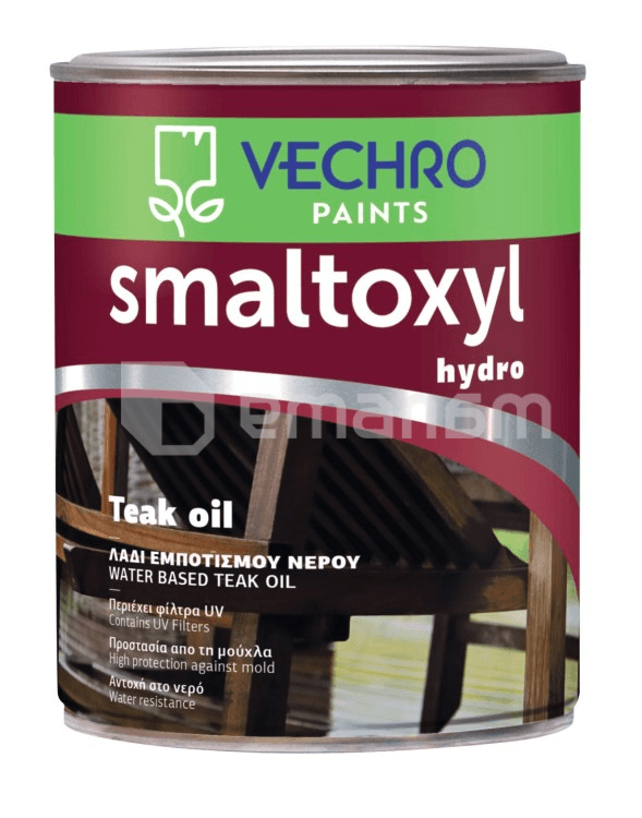 ზეთი Vechro Smaltoxyl Hydro Teak Oil 750 მლ