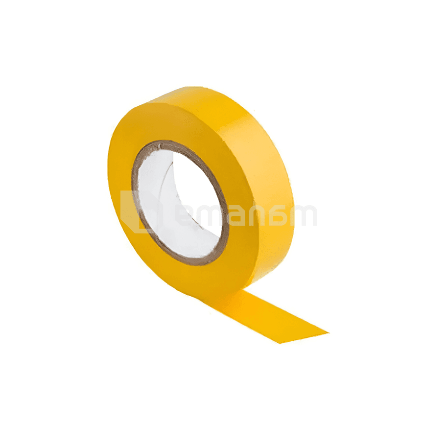 ელექტრო საიზოლაციო ლენტი  ACK PVC 19მმ 10 მ ყვითელი