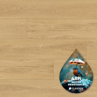 ლამინატი წყალმდგრადი Classen Elegance Tradition Oak Cremona 1285x192x8 AC5/33 4V