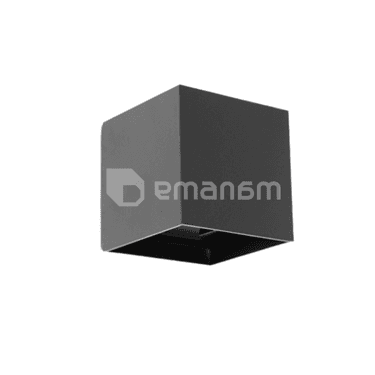 ჭერის სანათი New Light 2 3W IP65 B1002 შავი