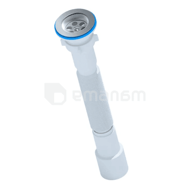 სიფონი გოფრირებული გაგრძეძელბა ANI PLAST 1 1/2"*40-50 G116EU