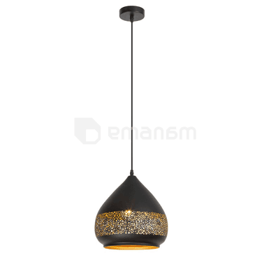 საკიდი Rabalux Kaia 1 Е27 Ø270 2278 h1100 შავი