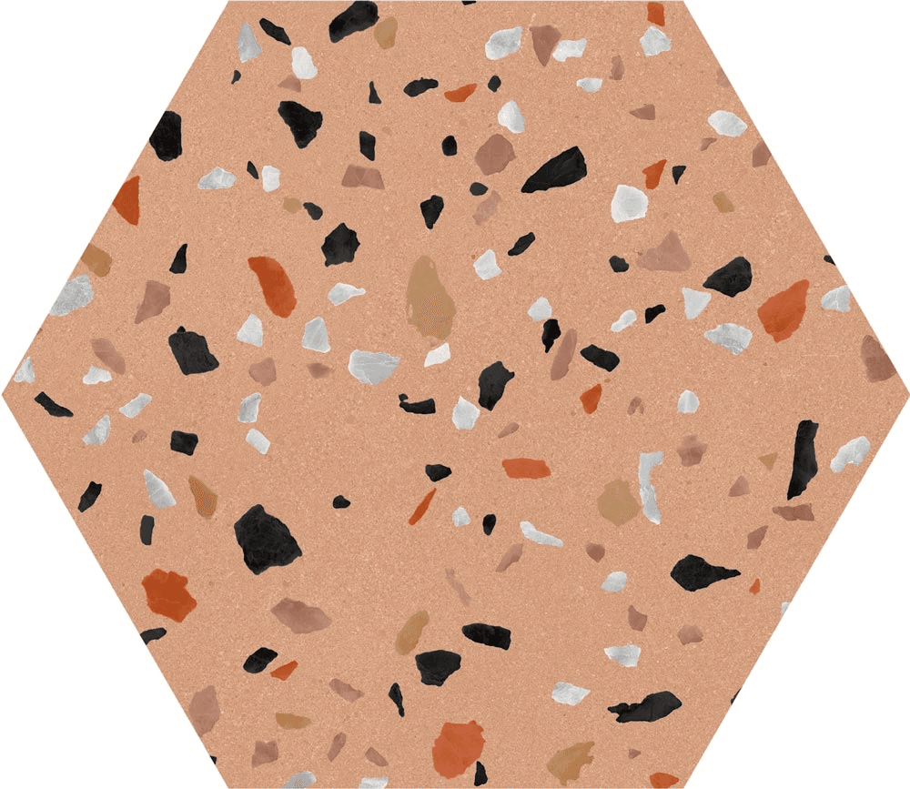 კერამოგრანიტი TAU Ceramica ABSTRACT CAMEL HEX 20x24 სმ ბეჟი